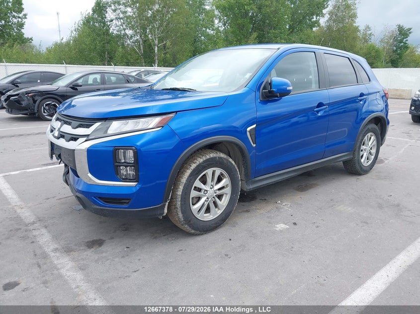 2024 Mitsubishi Rvr Se/Sel/Noir/Gt, Удар спереди, IAAI, VIN JA4AJVAW6RU607179 — фото 2