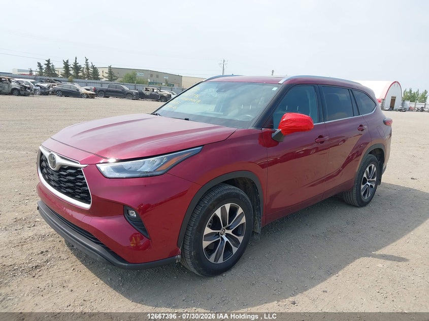 Vin: 5tdgzrbh6ls510155, lot: 3070160, toyota highlander xle 20202