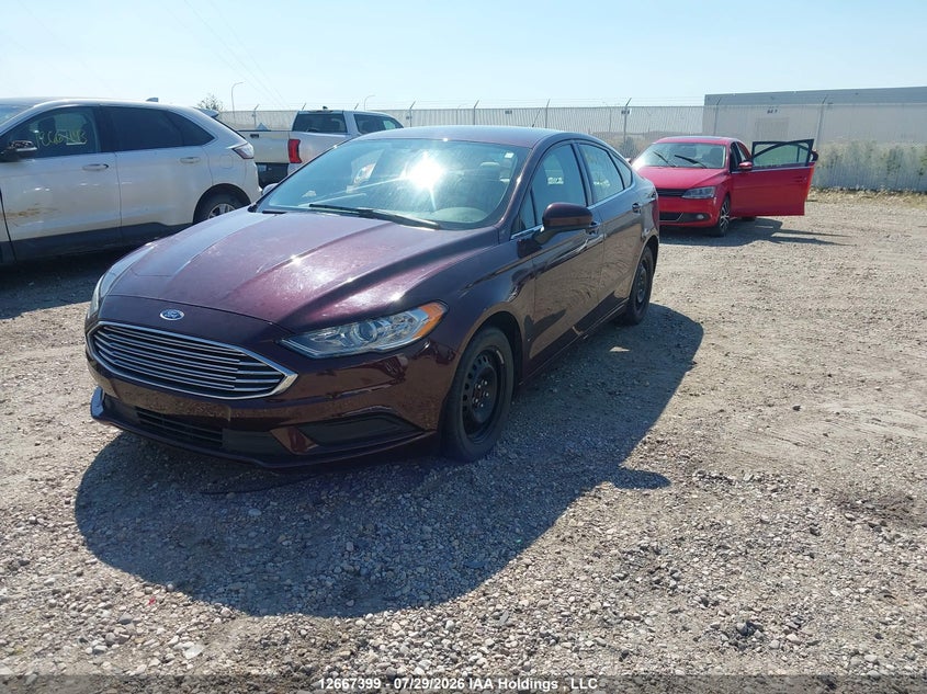 Vin: 3fa6p0g74hr376520, lot: 3070163, ford fusion s 20172