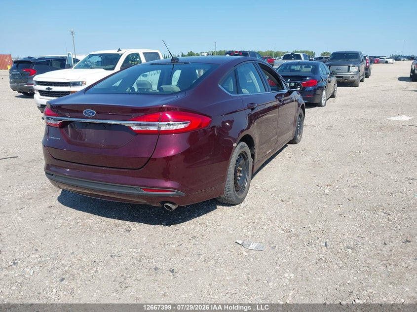 Vin: 3fa6p0g74hr376520, lot: 3070163, ford fusion s 20174
