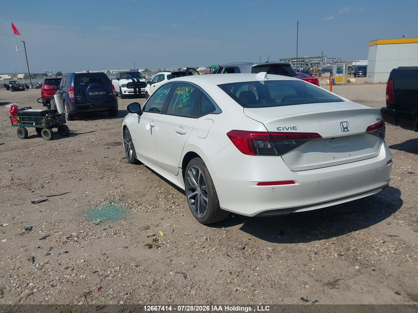 Vin: 2hgfe1f9xrh001674, lot: 3070178, honda civic touring 20243