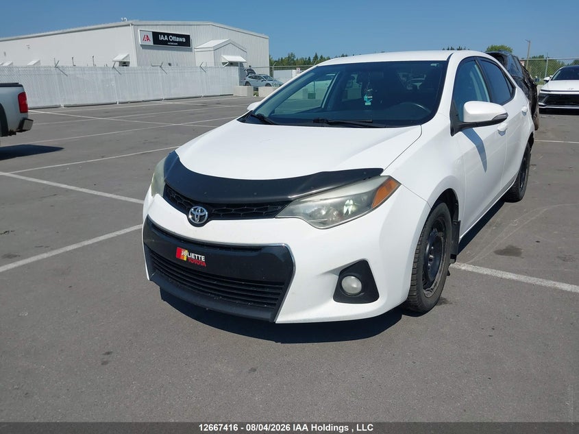2015 Toyota Corolla, Удар сзади, IAAI, VIN 2T1BURHE7FC362553 — фото 2