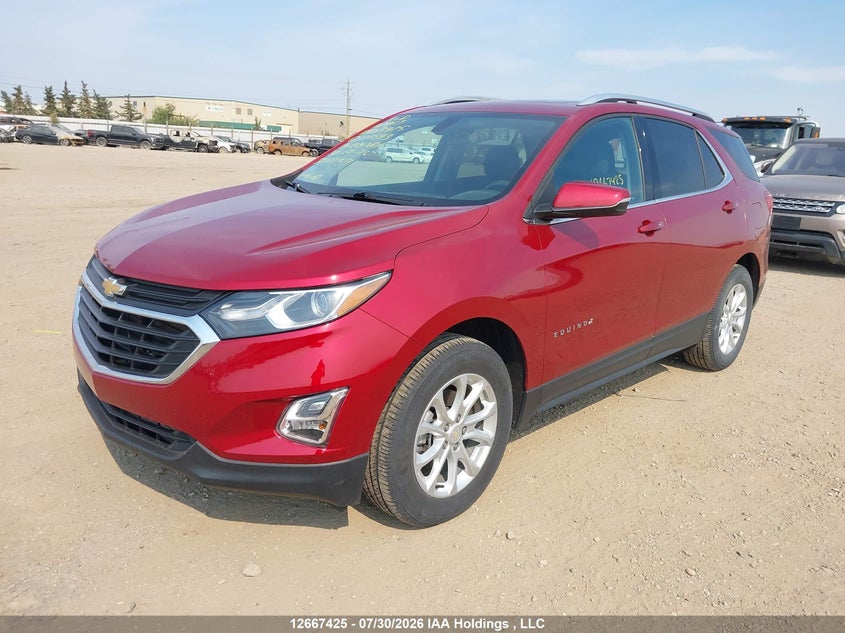 2019 Chevrolet Equinox, Град, IAAI, VIN 2GNAXUEV2K6121593 — фото 2