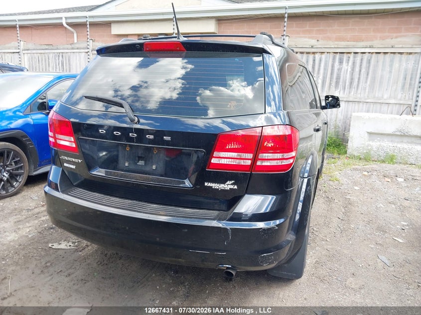 2016 DODGE JOURNEY SPORT UTILITY VEHICLE 2.4L I-4 DOHC, VVT, 173HP
