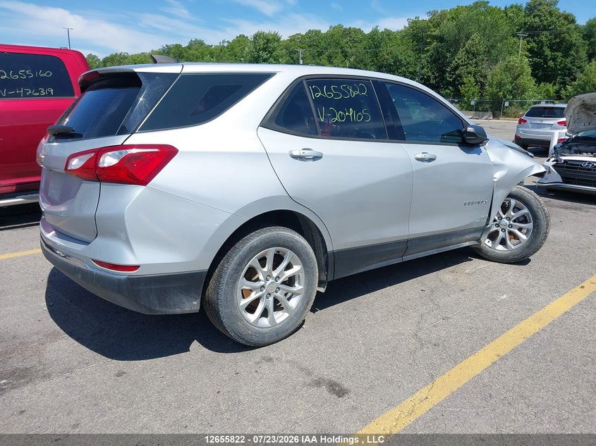 Vin: 2gnaxhev9j6204105, lot: 3070218, chevrolet equinox ls 20184