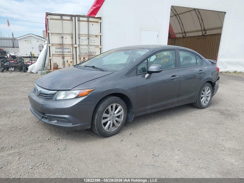 Vin: 2hgfb2f5xch061313, lot: 3070226, honda civic ex 4dr 20122