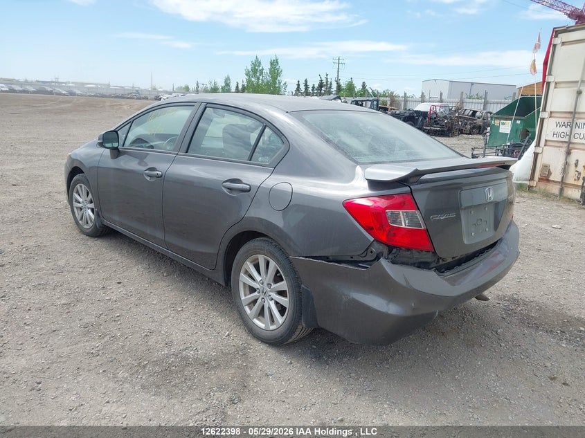 Vin: 2hgfb2f5xch061313, lot: 3070226, honda civic ex 4dr 20123