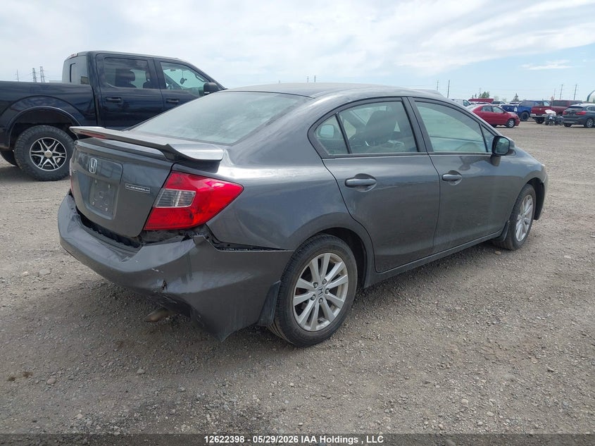 Vin: 2hgfb2f5xch061313, lot: 3070226, honda civic ex 4dr 20124