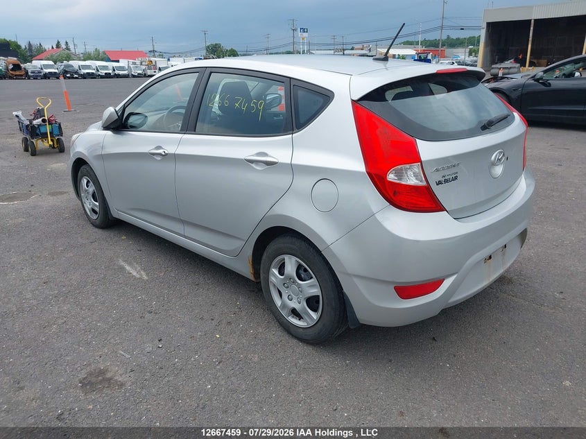 Vin: kmhct5ae3du129260, lot: 3070238, hyundai accent gls/gs 20133