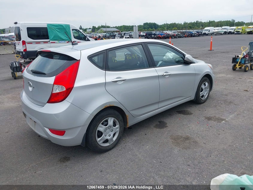 Vin: kmhct5ae3du129260, lot: 3070238, hyundai accent gls/gs 20134