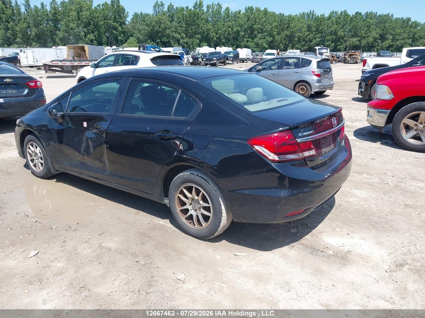 Vin: 2hgfb2f41fh049501, lot: 3070241, honda civic lx 20153