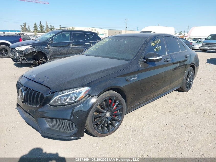 Vin: 55swf6gb3fu015748, lot: 3070248, mercedes-benz c-class 20152