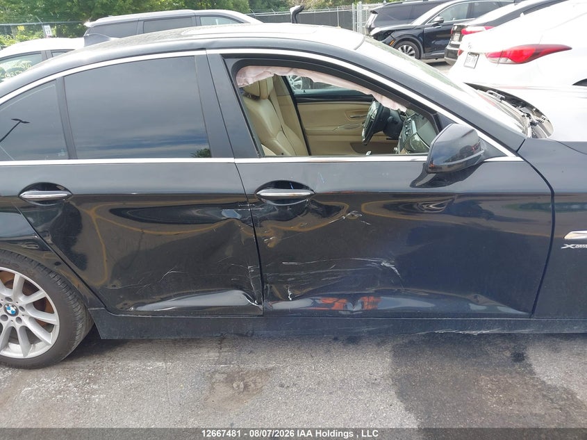 2011 BMW 5ER SEDAN 3.0L I-6 DI, DOHC, VVT, TURBO, 300HP