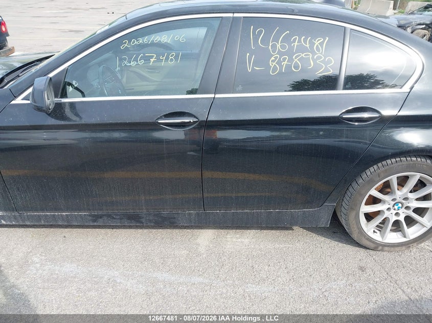 2011 BMW 5ER SEDAN 3.0L I-6 DI, DOHC, VVT, TURBO, 300HP