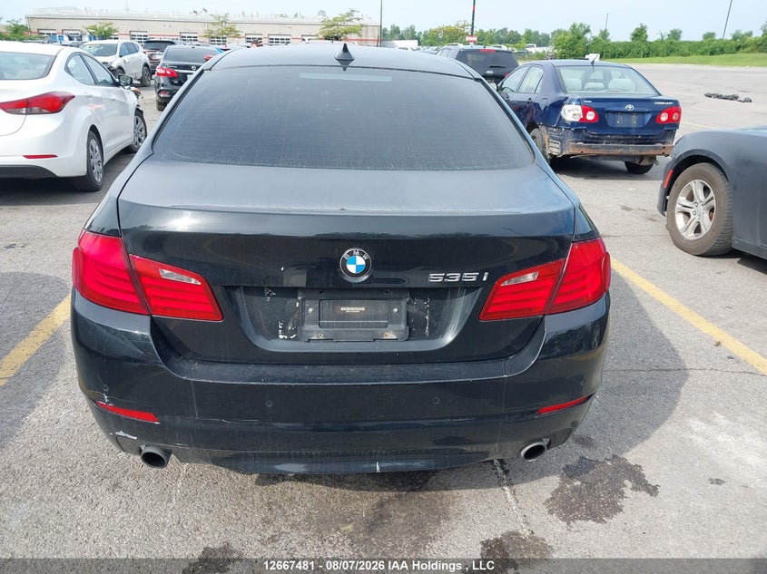 2011 BMW 5ER SEDAN 3.0L I-6 DI, DOHC, VVT, TURBO, 300HP