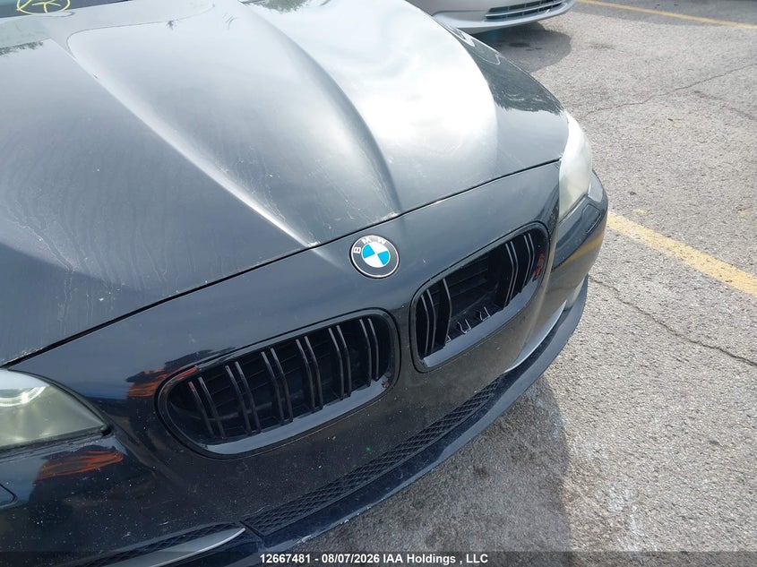 2011 BMW 5ER SEDAN 3.0L I-6 DI, DOHC, VVT, TURBO, 300HP
