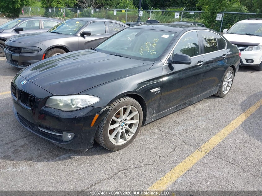 2011 BMW 5ER SEDAN 3.0L I-6 DI, DOHC, VVT, TURBO, 300HP