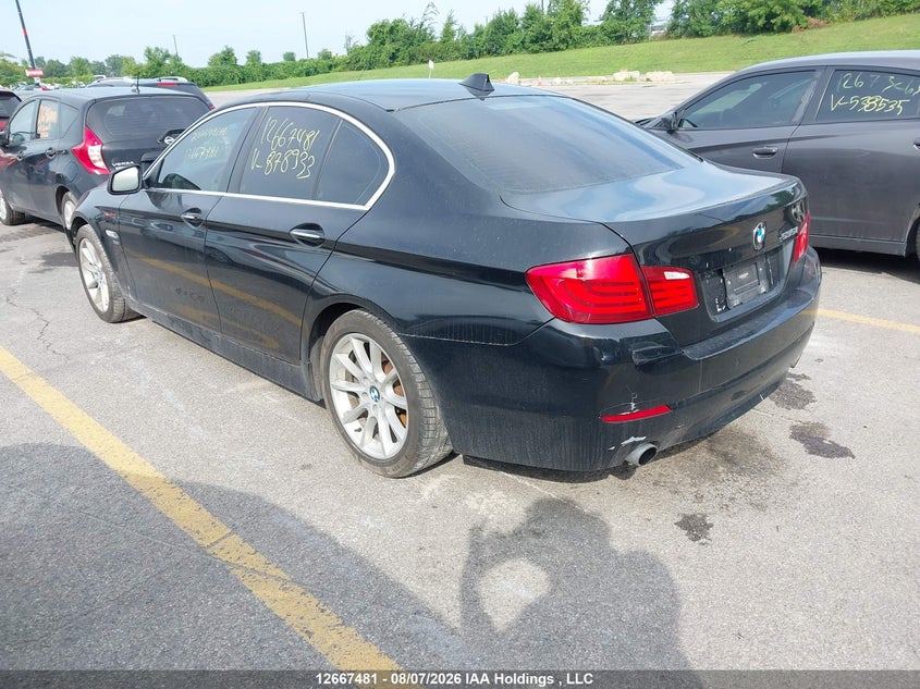 2011 BMW 5ER SEDAN 3.0L I-6 DI, DOHC, VVT, TURBO, 300HP