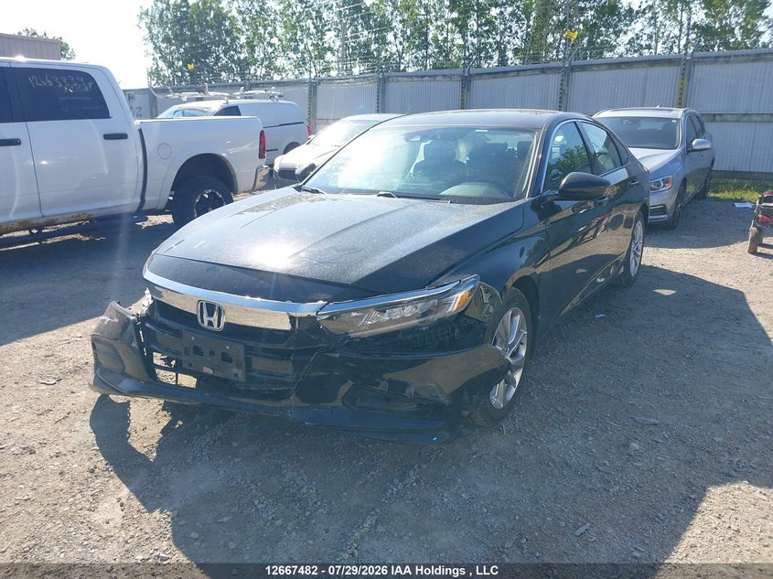 2019 Honda Accord Lx, Front, IAAI, VIN 1HGCV1F14KA804496 — photo 2