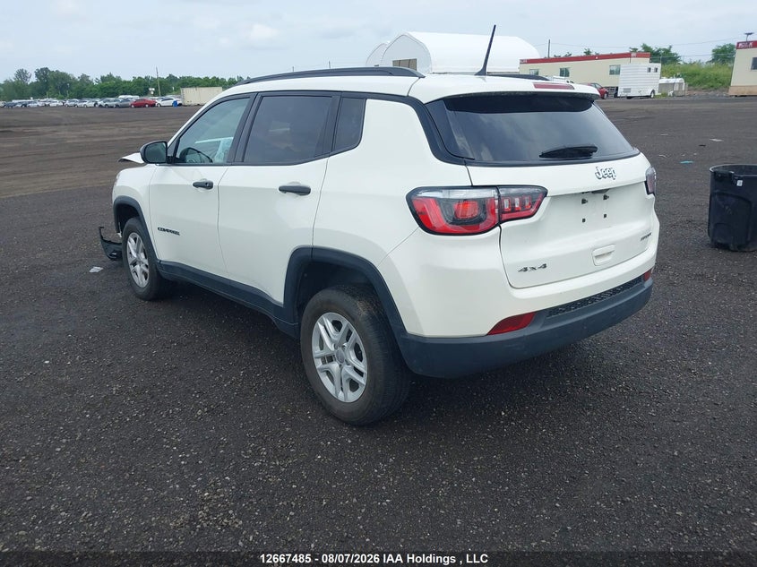 2018 JEEP COMPASS SPORT UTILITY VEHICLE 2.4L I4 FI DOHC 16V NF4
