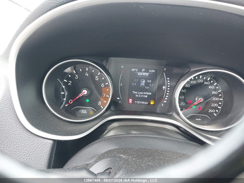 2018 JEEP COMPASS SPORT UTILITY VEHICLE 2.4L I4 FI DOHC 16V NF4