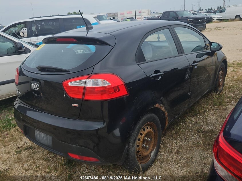 Vin: knadm5a35d6785692, lot: 3070265, kia rio lx 20133
