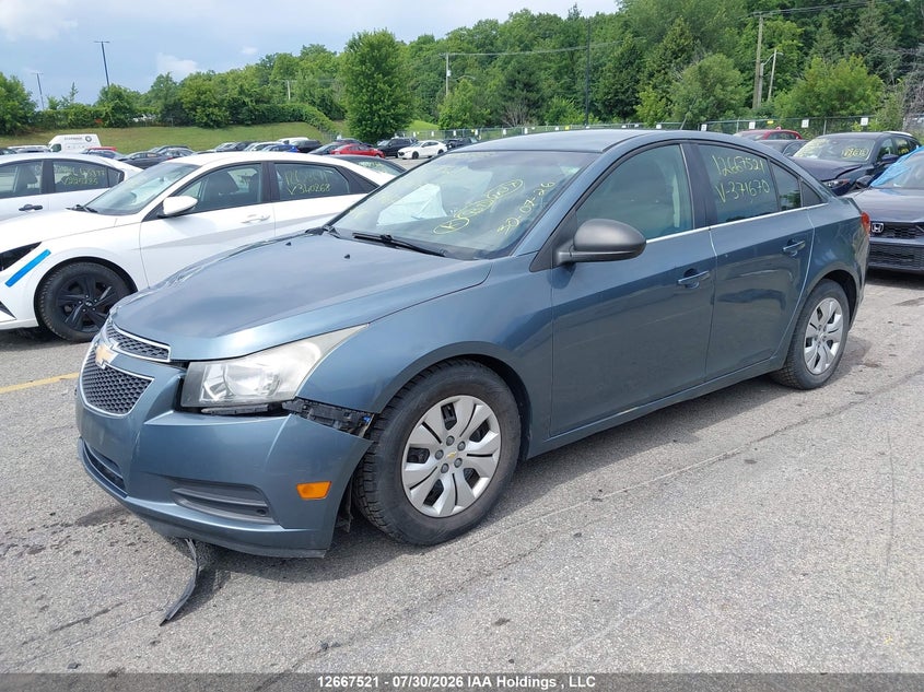 2012 Chevrolet Cruze, Удар спереду, IAAI, VIN 1G1PC5SH9C7371670 — фото 2