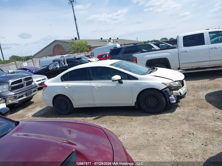 2015 HONDA CIVIC SEDAN 1.8L I-4 VVT, 143HP
