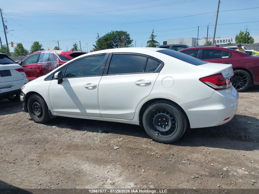 2015 HONDA CIVIC SEDAN 1.8L I-4 VVT, 143HP