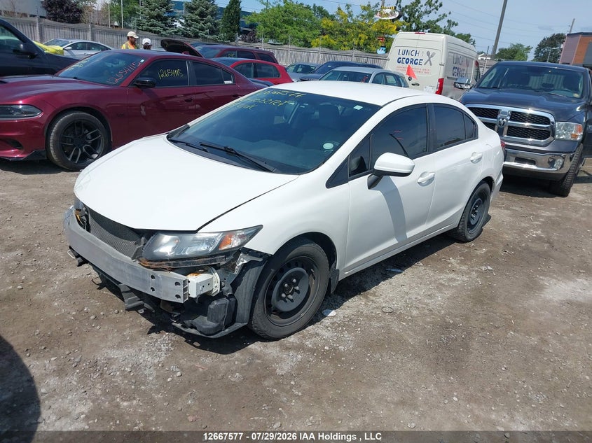 2015 HONDA CIVIC SEDAN 1.8L I-4 VVT, 143HP