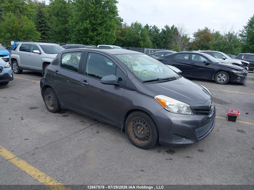 Vin: vnkktud35ea013086, lot: 3070357, toyota yaris 2014 img_1