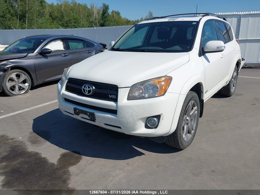 2010 Toyota RAV 4, Удар ззаду, IAAI, VIN 2T3RK4DV5AW021969 — фото 2