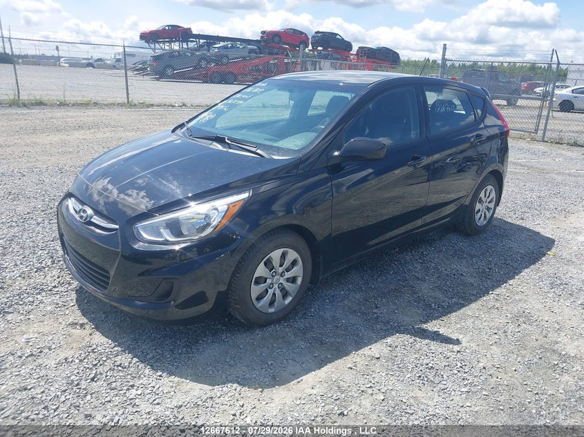 Vin: kmhct5aexhu367287, lot: 3070391, hyundai accent gl 20172