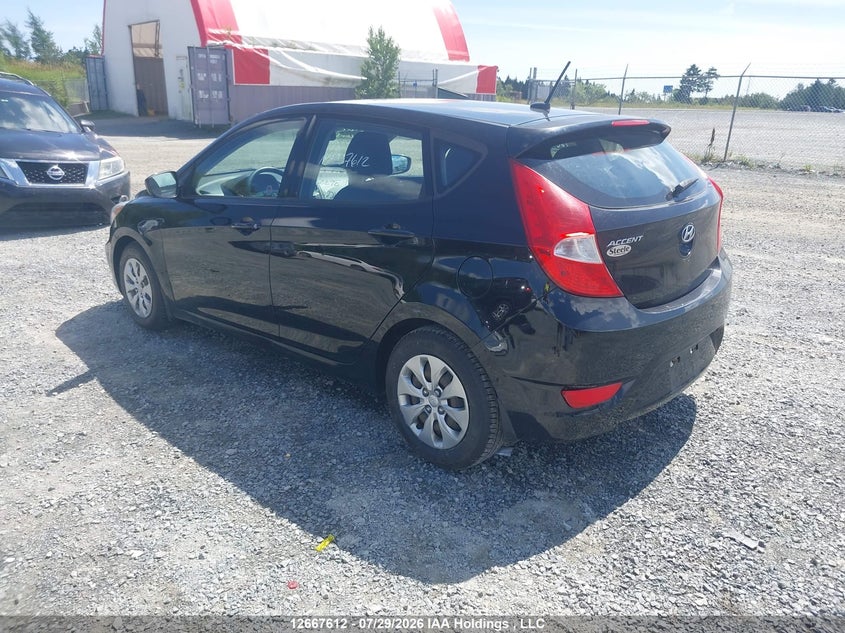 Vin: kmhct5aexhu367287, lot: 3070391, hyundai accent gl 20173