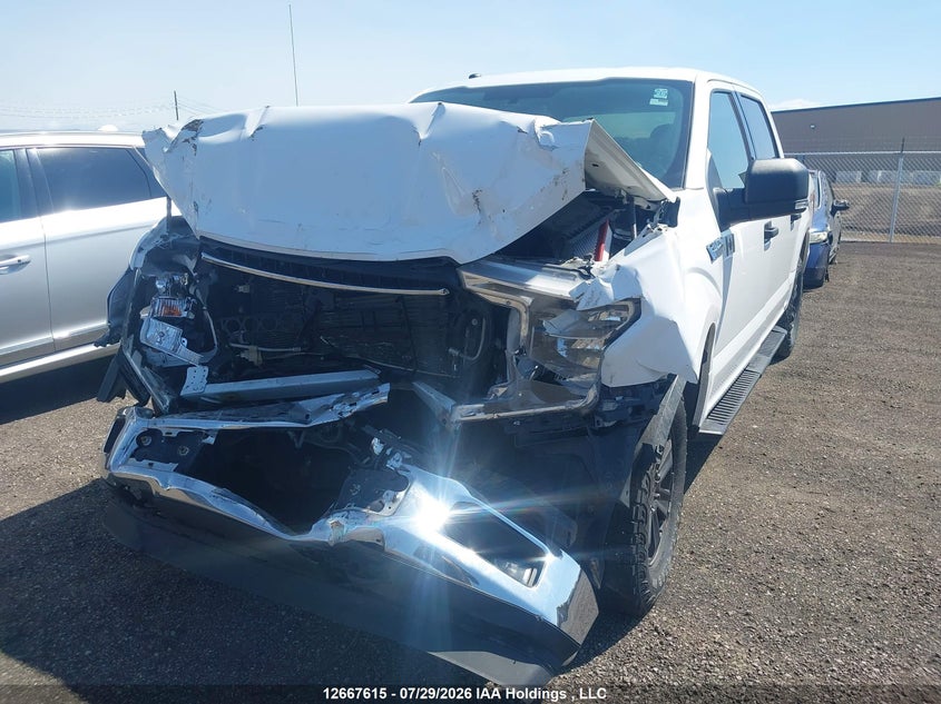 2018 Ford F-150, Front, IAAI, VIN 1FTEW1EB2JKC74438 — photo 2