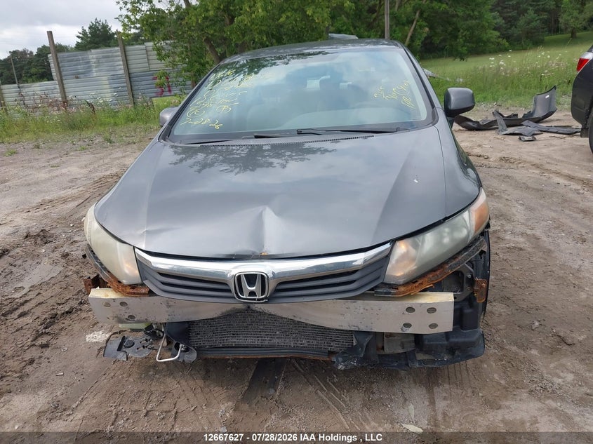 2012 HONDA CIVIC SEDAN 1.8L I-4 VVT, 140HP