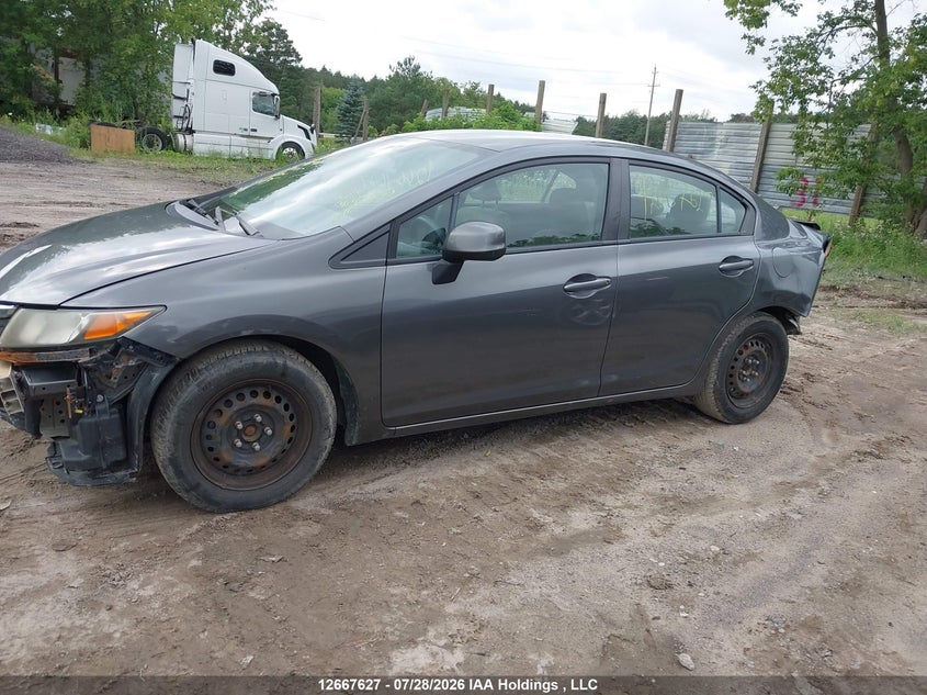 2012 HONDA CIVIC SEDAN 1.8L I-4 VVT, 140HP