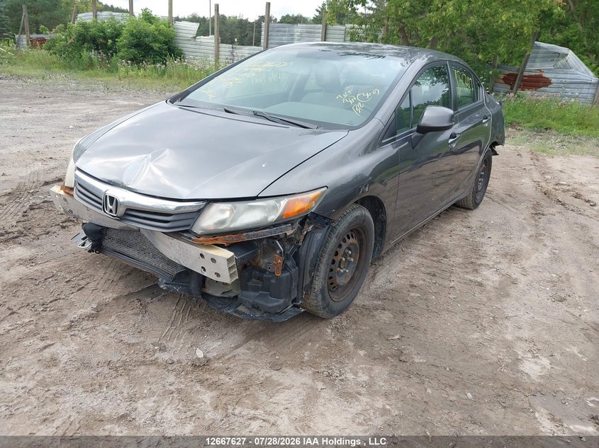 2012 HONDA CIVIC SEDAN 1.8L I-4 VVT, 140HP
