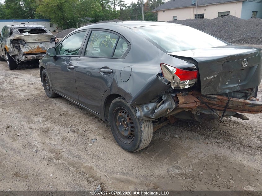 2012 HONDA CIVIC SEDAN 1.8L I-4 VVT, 140HP