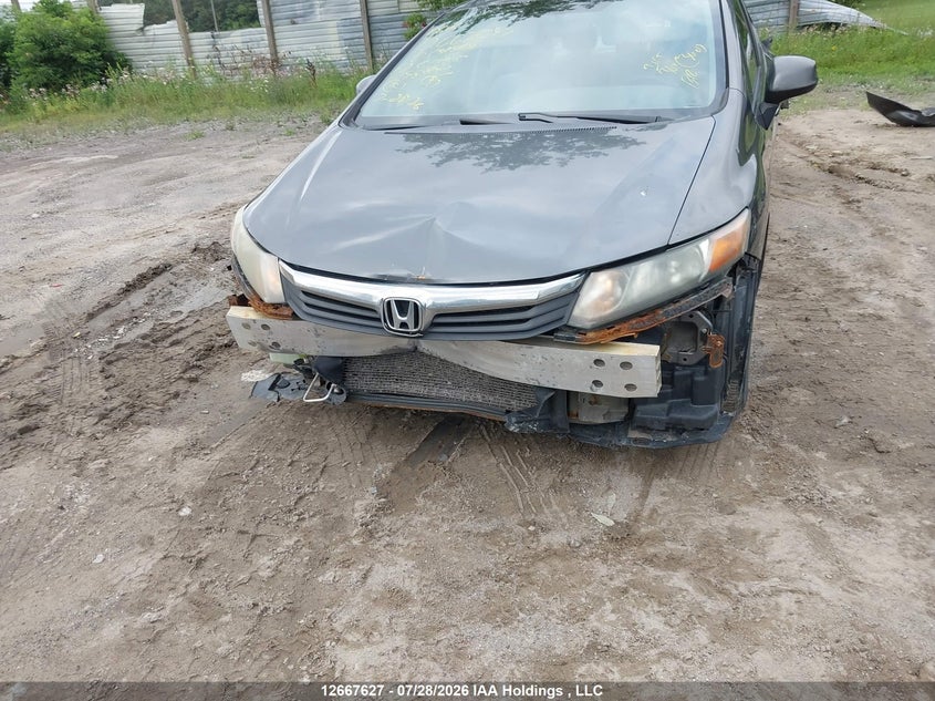 2012 HONDA CIVIC SEDAN 1.8L I-4 VVT, 140HP