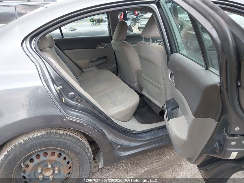 2012 HONDA CIVIC SEDAN 1.8L I-4 VVT, 140HP