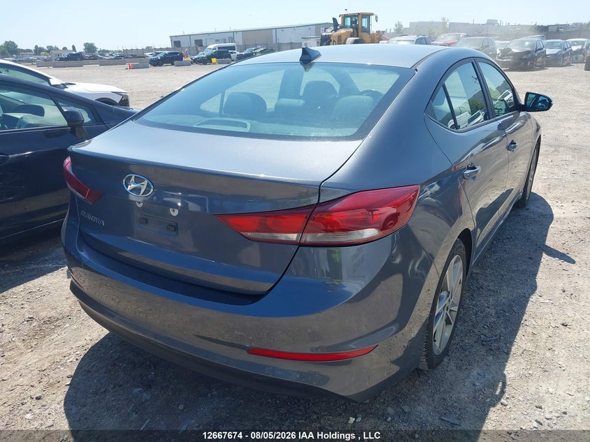 Vin: kmhd84lf2ju477293, lot: 3070453, hyundai elantra gls 20184