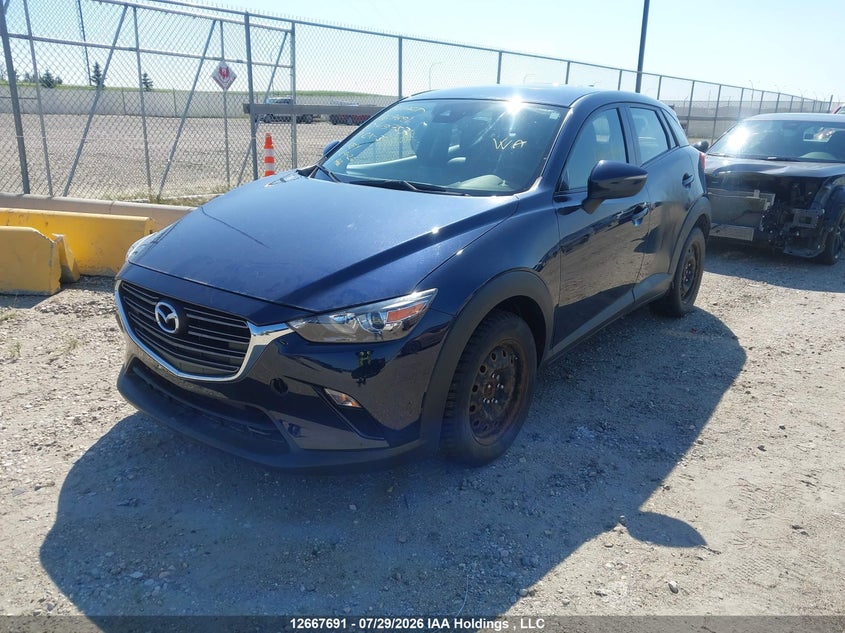 2019 Mazda CX-3, Затопление, IAAI, VIN JM1DKFC77K1419757 — фото 2