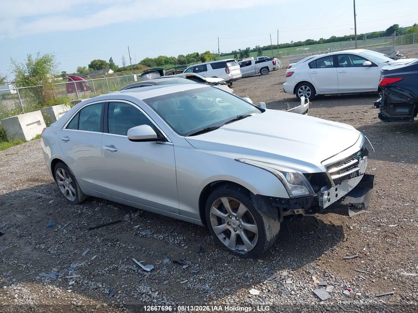 2014 Cadillac Ats, Front, IAAI, VIN 1G6AA5RX0E0188575