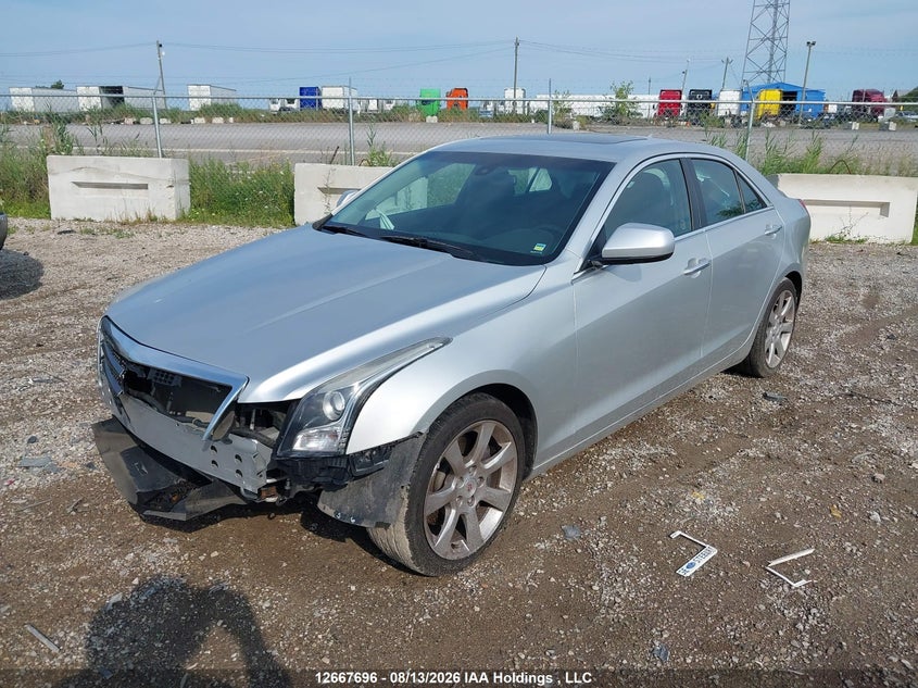 2014 Cadillac ATS, Front, IAAI, VIN 1G6AA5RX0E0188575 — photo 2