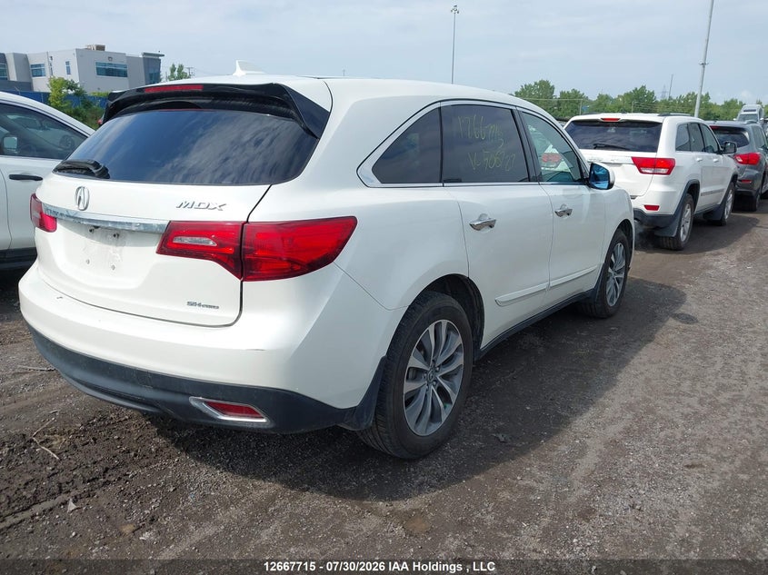2014 ACURA MDX SPORT UTILITY VEHICLE 3.5L V6 FI SOHC 24V NF4