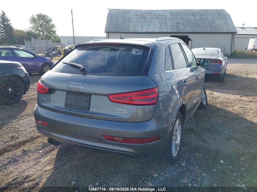 Vin: wa1gfefs5fr007981, lot: 3070495, audi q3 prestige 20154