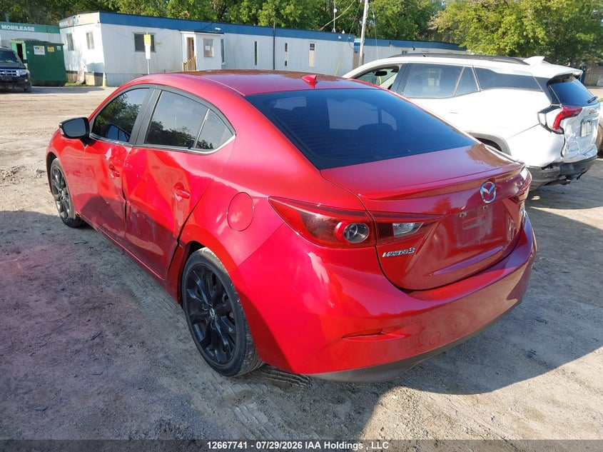 Vin: jm1bm1w31e1136840, lot: 3070520, mazda mazda3 20143
