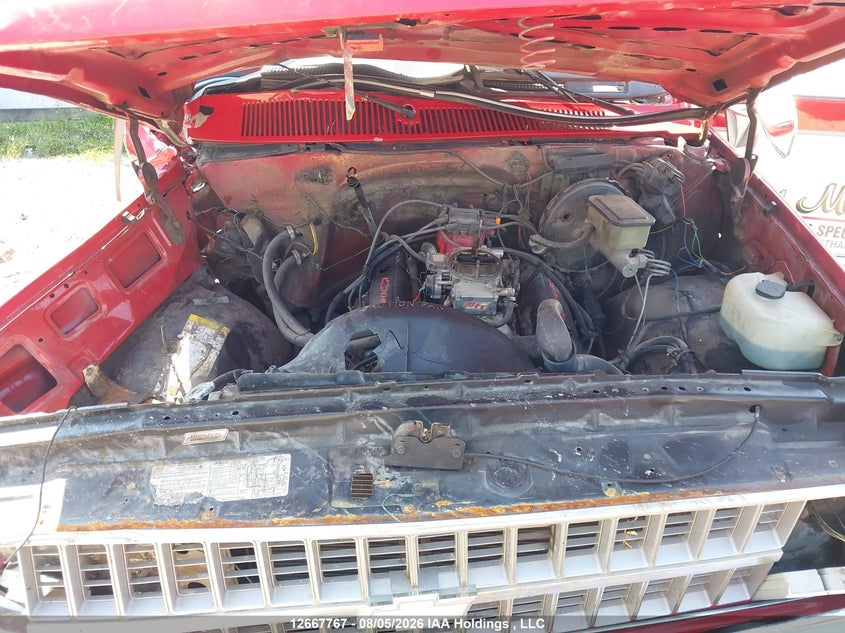 1982 CHEVROLET C-10 COUPE 5.0L V8 CRB OHV C