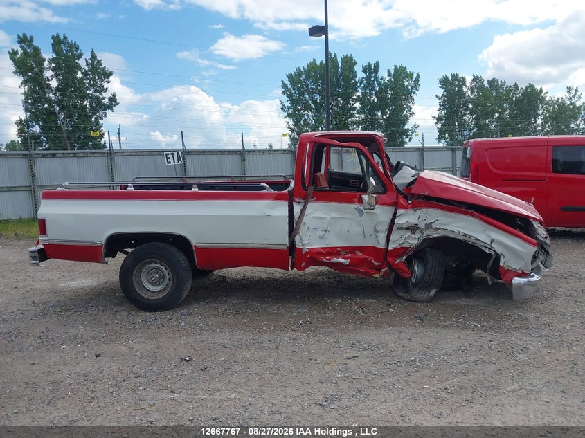 1982 CHEVROLET C-10 COUPE 5.0L V8 CRB OHV C